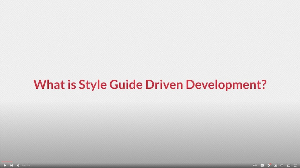 Image of leadership for Style Guide Driven Development